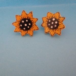 Flower earings